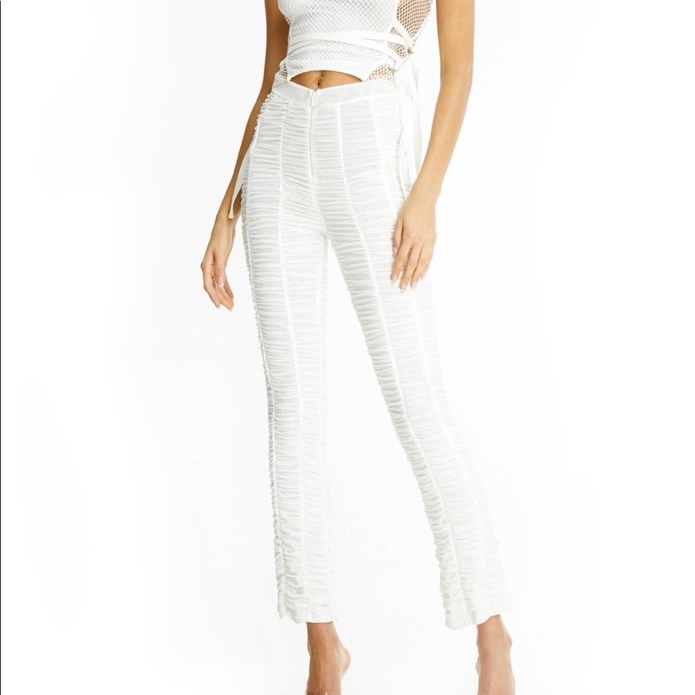 NWOT White Ophelia Pants - i.am.gia - size XS